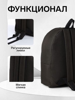 Спортивный рюкзак на молнии TEXTURA, цвет хаки
