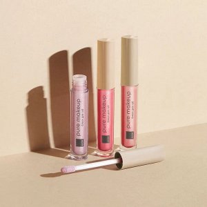 Блеск для губ Pure Makeup, цвет Насыщенный розовый