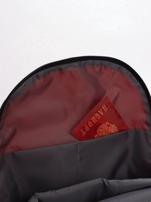 Рюкзак школьный ErichKrause на молнии, с карманом, однотонный, размер 39x12x29 см, розовый
