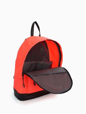Рюкзак школьный ErichKrause на молнии, с карманом, однотонный, размер 39x12x29 см, розовый