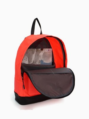 Рюкзак школьный ErichKrause на молнии, с карманом, однотонный, размер 39x12x29 см, розовый