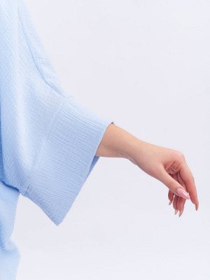 Кардиган фактурный KA01401BLU15