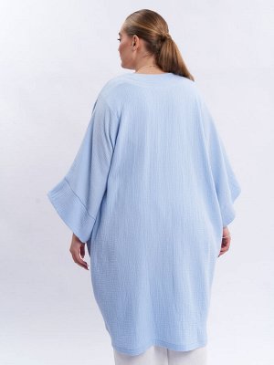 Кардиган фактурный KA01401BLU15