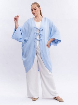 Кардиган фактурный KA01401BLU15