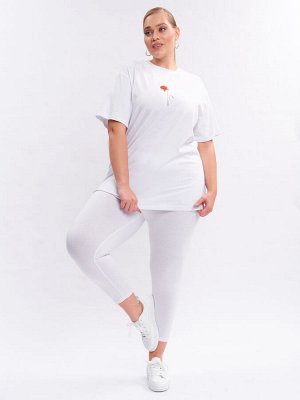 Легинсы из вискозы LL13003WHT02
