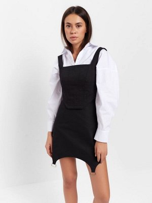 Корсет женский джинсовый MIST: Denim, чёрный