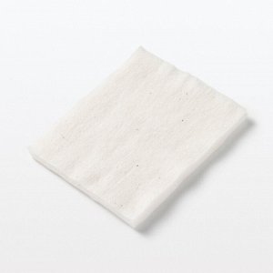 MUJI Cut Cotton Ecru Large Type - увеличенные ватные диски из неотбеленного хлопка
