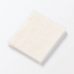 MUJI Cut Cotton Ecru - прямоугольные ватные диски из неотбеленного хлопка