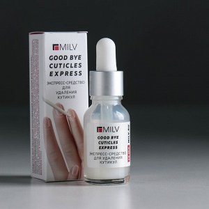 Средство для удаления ороговевшей кожи Milv Good Bye Cuticles Express, 15 мл