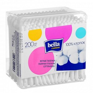 Ватные палочки Bella cotton 200 шт.
