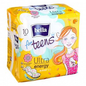 Пpokлaдku cyпеpтoнkuе Bella forTeens Energy Deo 10 шт.