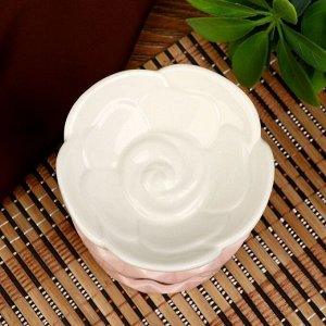 Аромалампа керамика "Цветок и ананас" МИКС 9х8,5х8,5 см