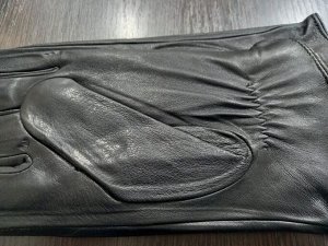 Перчатки мужские кожаные цвет Черный