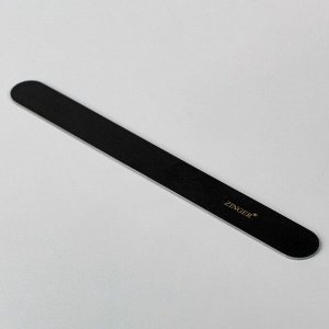 Пилка лазерная для ногтей, 16,5 см, цвет чёрный/серебристый, FE-01