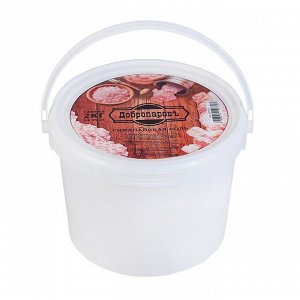 Гималайская розовая соль "Добропаровъ", галька, 50-120мм, 2 кг