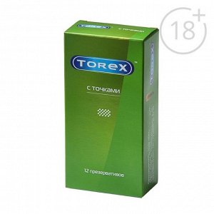 Презервативы «Torex» С точками, 12 шт