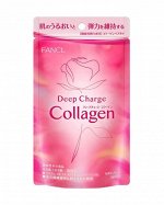 FANCL Deep Charge Collagen - коллаген в таблетках с экстрактом розы