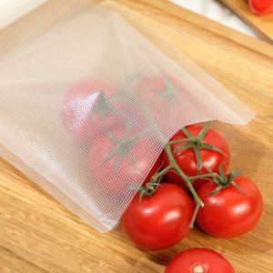Пакеты для вакууматора, рифленые, в рулоне, 15x500 см