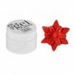 Гель для дизайна ногтей, 4D, трёхфазный, LED/UV, 8гр, цвет 003 красный