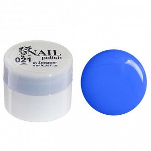 Гель-краска для ногтей трёхфазный LED/UV, 8мл, цвет 21 синий