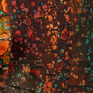 Панно зеркальное «Млечный путь», 40x1x40 см