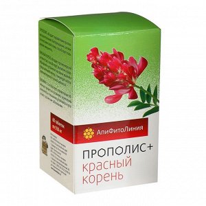 Апифитокомплекс "Прополис+Красный корень", противовоспалительный эффект, 60 т. по 0,55 г