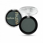 СПЕЦЦЕНА!!! - 20%/TopFace Тени для век одинарные, матовые &quot;Matte Eyeshadow&quot; тон 110, темно-зеленый ©