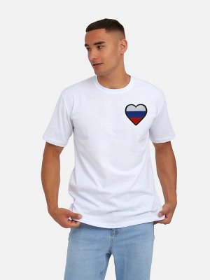 Термоаппликация «Сердце», 7.5x7.5 см, триколор