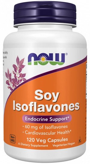 Соевые изофлавоны NOW Foods, 150 мг, 120 капсул — натуральная поддержка гормонального баланса и женского здоровья