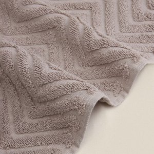 Полотенце махровое SL HOME: Geometry «Саббиа», 50x90 см, коричневое