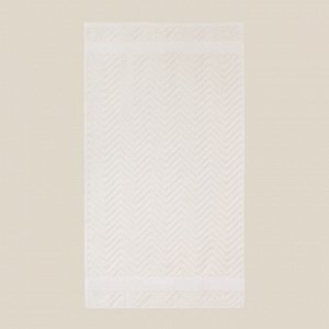 Полотенце махровое SL HOME: Geometry «Блан де Блан», 50x90 см