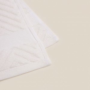 Полотенце махровое SL HOME: Geometry «Блан де Блан», 50x90 см