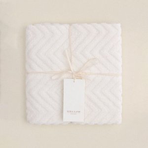 Полотенце махровое SL HOME: Geometry «Блан де Блан», 50x90 см