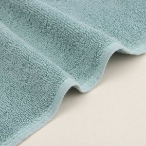 Полотенце махровое SL HOME: Classic «Аззура», 50x90 см, хлопок 100%, бирюзовое