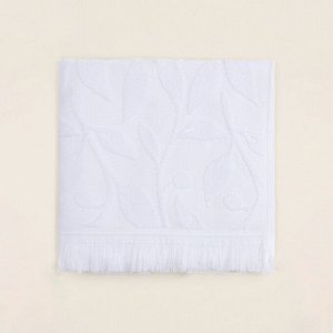 Полотенце махровое SL HOME: Boho «Блан де Блан» 50x90 см, хлопок 100%, белое