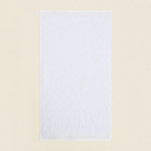 Полотенце махровое SL HOME: Boho «Блан де Блан» 50x90 см, хлопок 100%, белое