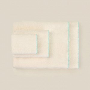 Полотенце махровое SL HOME: Frame «Айвори», 30x60 см, хлопок 100%, бежевое
