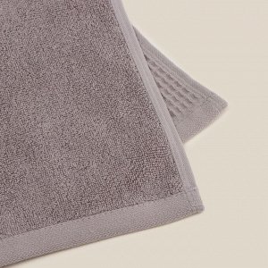 Полотенце махровое SL HOME: Waffle «Софт Мист», 50x90 см, хлопок 100%, коричневое