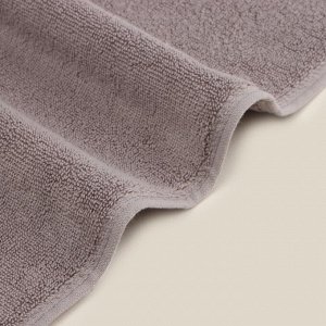 Полотенце махровое SL HOME: Waffle «Софт Мист», 50x90 см, хлопок 100%, коричневое