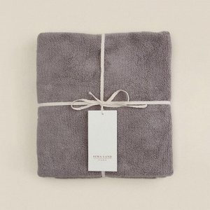 Полотенце махровое SL HOME: Classic «Софт Мист», 50x90 см, хлопок 100%, серое