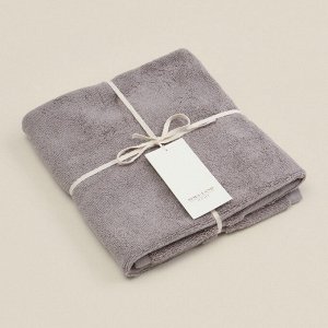 Полотенце махровое SL HOME: Classic «Софт Мист», 50x90 см, хлопок 100%, серое