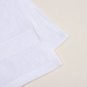 Полотенце махровое SL HOME: Classic «Блан де Блан», 50x90 см, хлопок 100%, белое