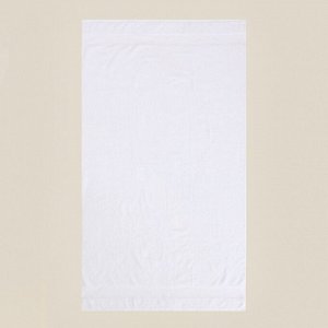 Полотенце махровое SL HOME: Classic «Блан де Блан», 50x90 см, хлопок 100%, белое