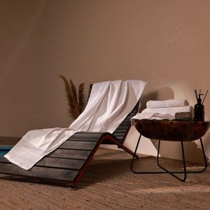 Полотенце махровое SL HOME: Waffle «Блан де Блан», 30x60 см, хлопок 100%, белое