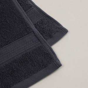 Полотенце махровое SL HOME: Classic «Гри Сандре», 50x90 см, хлопок 100%, серое