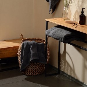Полотенце махровое SL HOME: Classic «Гри Сандре», 50x90 см, хлопок 100%, серое