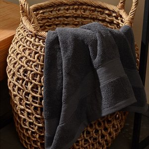 Полотенце махровое SL HOME: Classic «Гри Сандре», 50x90 см, хлопок 100%, серое