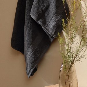 Полотенце махровое SL HOME: Classic «Гри Сандре», 50x90 см, хлопок 100%, серое