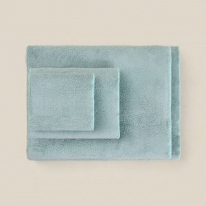 Полотенце махровое SL HOME: Frame «Аззура», 50x90 см, хлопок 100%, бирюзовое