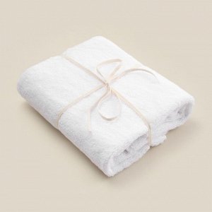Полотенце махровое SL HOME: Basic «Блан де Блан» 90x150 см, хлопок 100%, белое